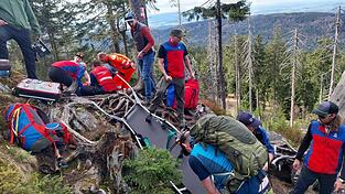 Bei insgesamt 144 Eins&auml;tzen waren die Bergretter gefordert.