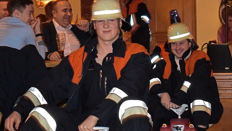 Manche Einsätze erreicht man nur mit dem Bobbycar. Manche Einsätze erreicht man nur mit dem Bobbycar.