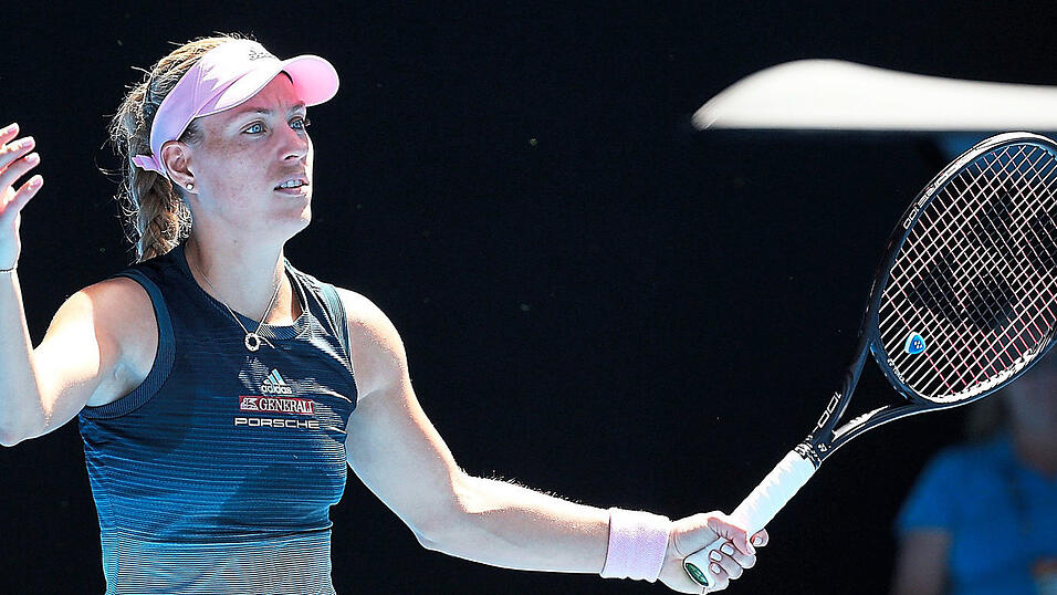 DEMONTAGE: 0:6, 2:6 verliert Angelique Kerber gegen die furchtlose Amerikanerin Danielle Collins.