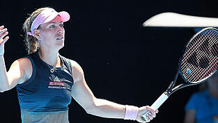 DEMONTAGE: 0:6, 2:6 verliert Angelique Kerber gegen die furchtlose Amerikanerin Danielle Collins.