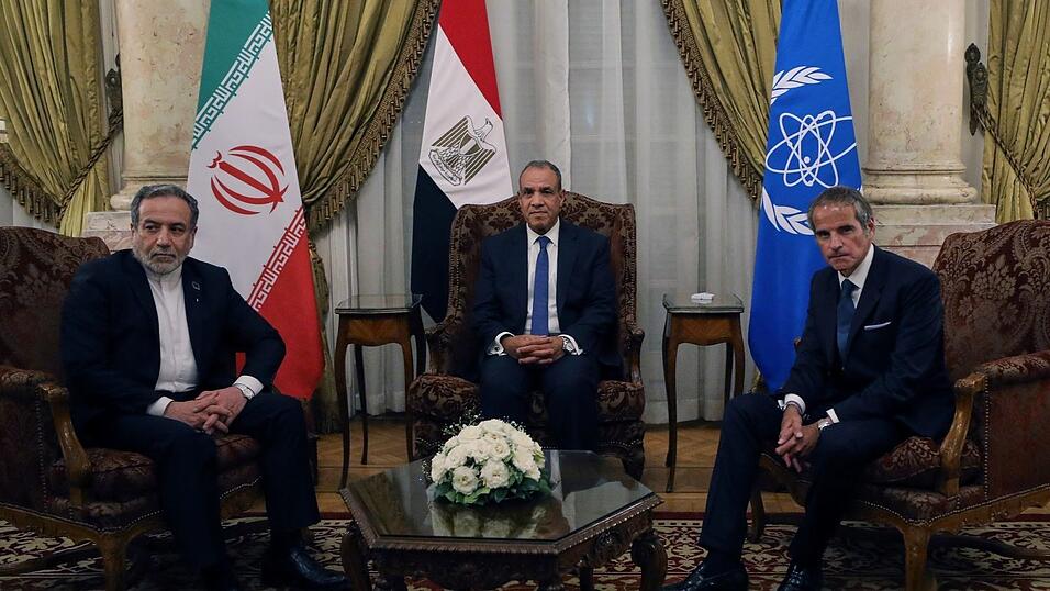 Die Gespräche zu den Atominspektionen fanden in Kairo statt.