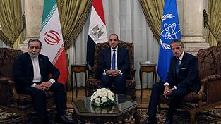 Die Gespräche zu den Atominspektionen fanden in Kairo statt.