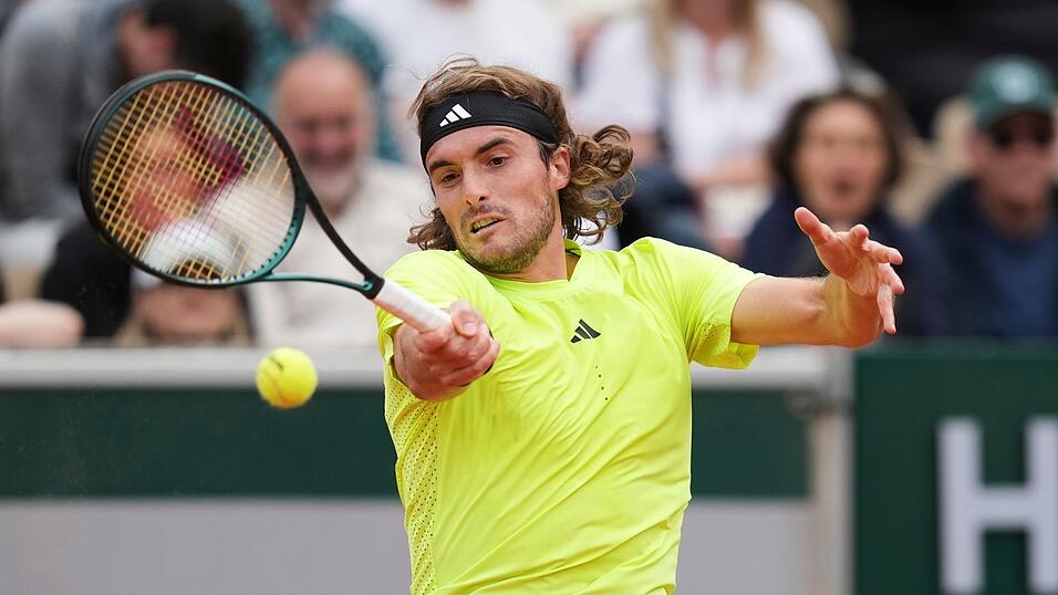 Stefanos Tsitsipas schl&auml;gt erstmals in M&uuml;nchen auf. (Archivbild)