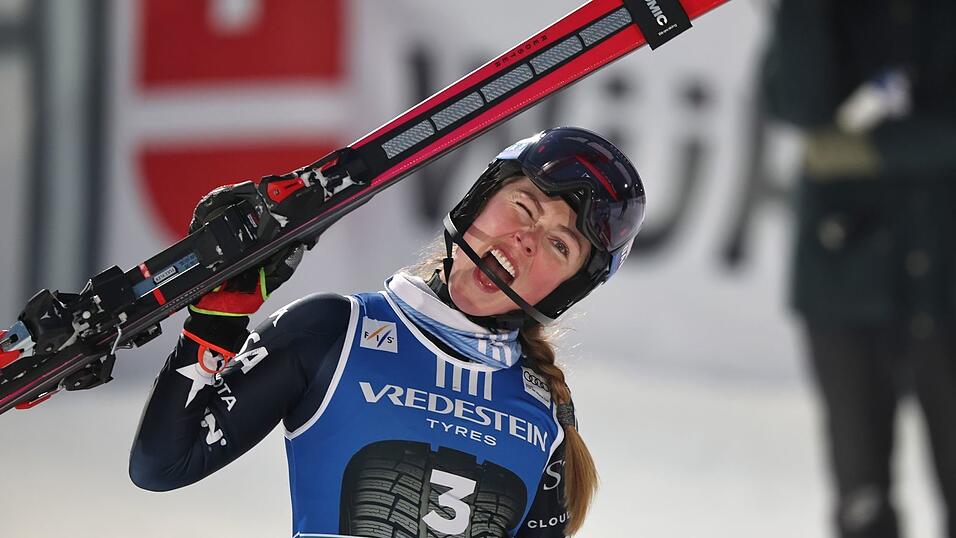 Seriensiegerin Mikaela Shiffrin fuhr in einer eigenen Liga. Seriensiegerin Mikaela Shiffrin fuhr in einer eigenen Liga.