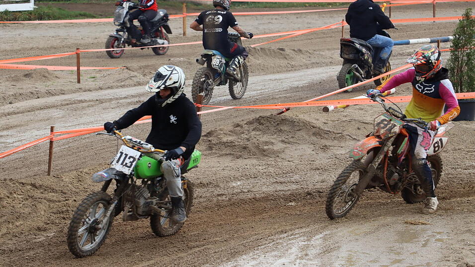 Am Samstag wurde die sechste Auflage des Schwarzacher Mofa-Cross-Rennens ausgetragen.&nbsp;