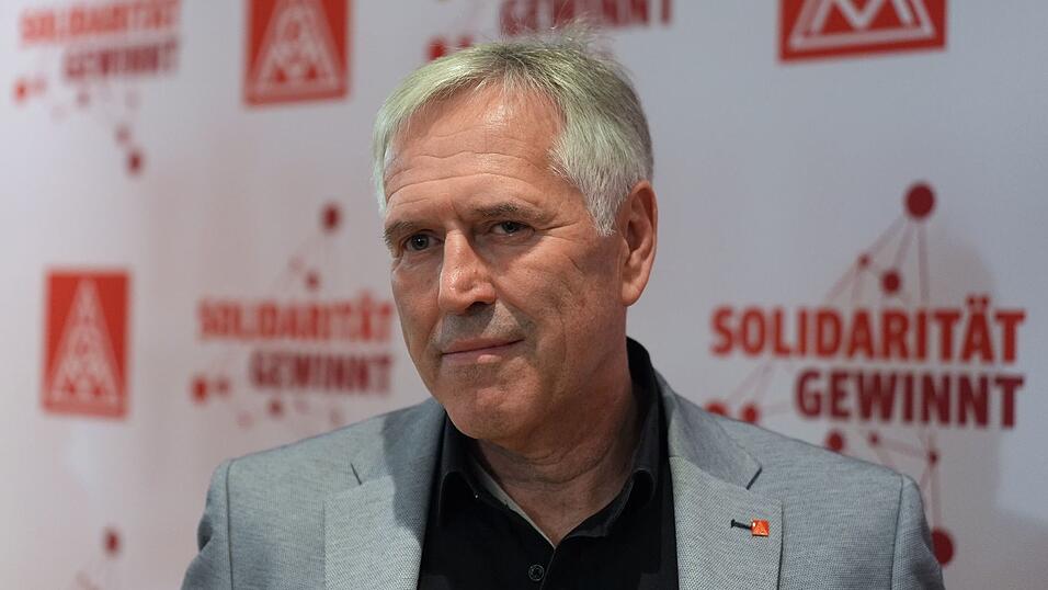 Horst Ott, der Bezirksleiter der IG Metall Bayern, sorgt sich um die Industrie im Freistaat. (Archivbild)