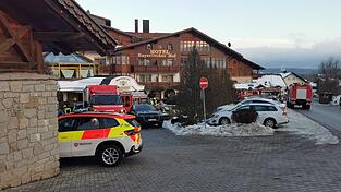 Im Hotel Bayerischer Hof in Rimbach kam es am Samstagnachmittag zu einer Rauchentwicklung.