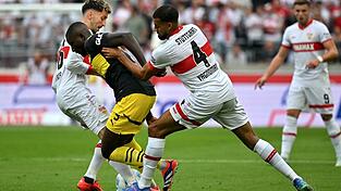 Nicht zu halten vom VfB: Torj&auml;ger Guirassy wechselte 2024 von Stuttgart nach Dortmund. (Archivbild)