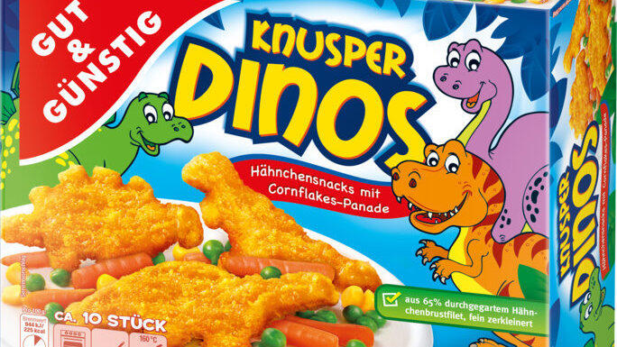 Rückruf der Knusper Dinos.