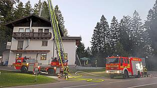 Gemeinsam meisterten die Feuerwehren des KBM-Bereichs Lam die vorgegebenen Einsatzziele.