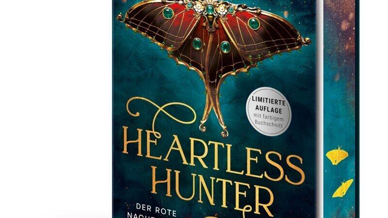 „Heartless Hunter“ von Kristen Ciccarelli ist Teil eins der zweiteiligen Serie „Der rote Nachtfalter“, erschienen bei Ravensburger. „Heartless Hunter“ von Kristen Ciccarelli ist Teil eins der zweiteiligen Serie „Der rote Nachtfalter“, erschienen bei Ravensburger.