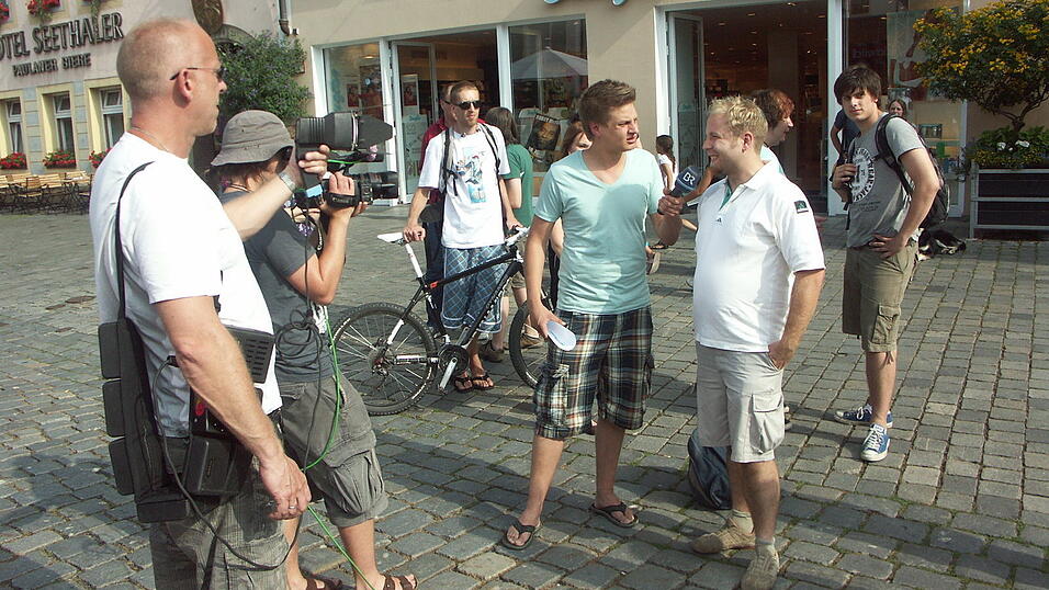 Blick hinter die Kulissen bei on3-südwild. (Foto: Meike Weinzierl) Blick hinter die Kulissen bei on3-südwild. (Foto: Meike Weinzierl)