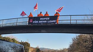 60 Besch&auml;ftigte an 13 Standorten beteiligten sich am Streiktag.&nbsp;