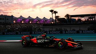 Lando Norris - Erster im Klassement und Schnellster im Training.