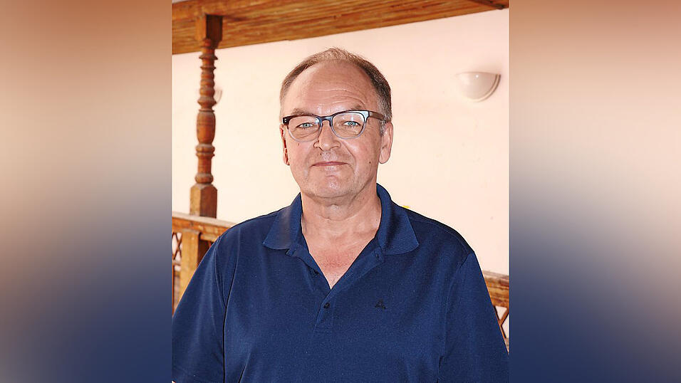 Sportredakteur Michael Selmeier verfasste seine ersten Berichte zu Hause auf einer alten mechanischen Olivetti.