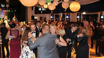 Die Tanzfläche war den ganzen Abend gut gefüllt.