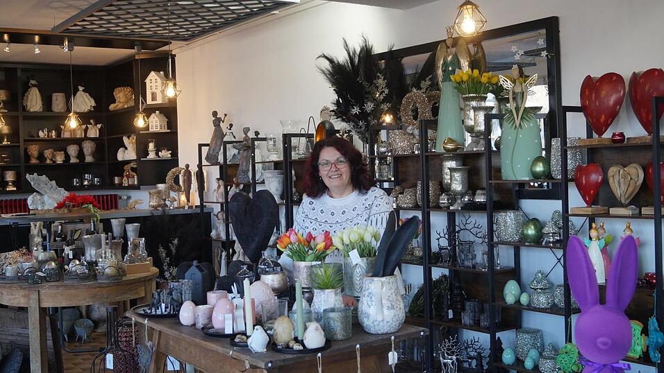 Sandra Schmid hat einen neuen Lieblingsort geschaffen. Sie er&ouml;ffnet ihre Deko-Stube in der ASS-Terrassenwelt vom heutigen Donnerstag bis einschlie&szlig;lich Samstag.