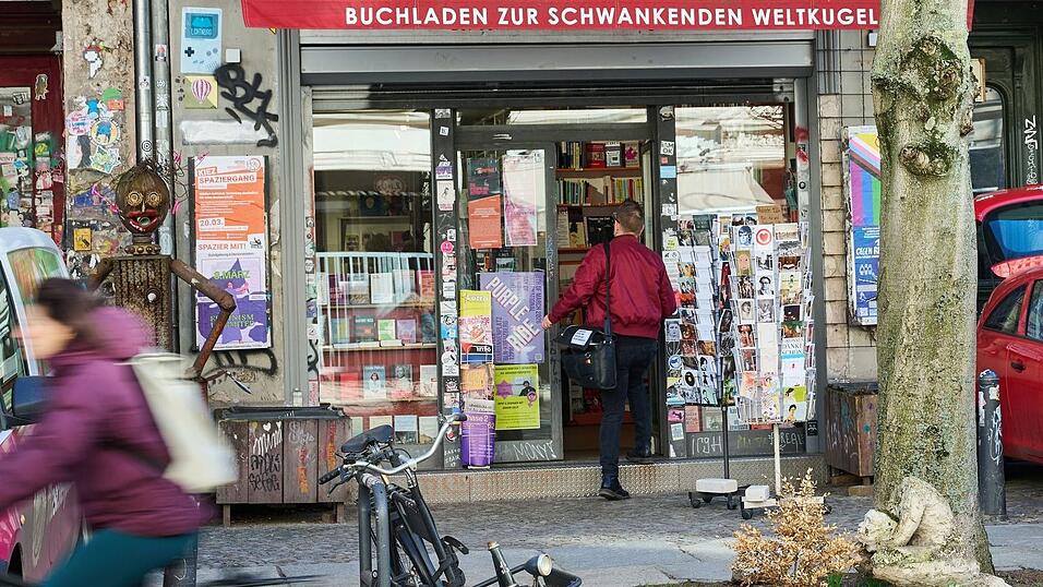 Der Berliner Buchladen &laquo;Zur schwankenden Weltkugel&raquo; ist auch betroffen.