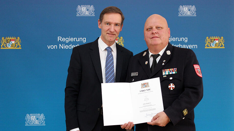 Thomas M&auml;rcz, Kreisbrandmeister Landkreis Regen