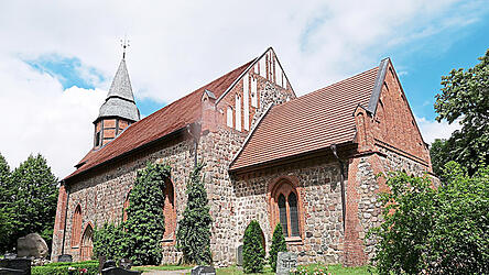 Die Pfarrkirche in Ankershagen ist eine der ältesten Kirchen Norddeutschlands.