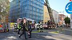 Gro&szlig;einsatz f&uuml;r die Rettungskr&auml;fte am Mittwochnachmittag in der Bahnhofstra&szlig;e in Straubing.