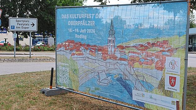 Der Nordgautag ist in Roding omnipr&auml;sent und wird zu einem bunten Kulturfest im ganzen Stadtgebiet.