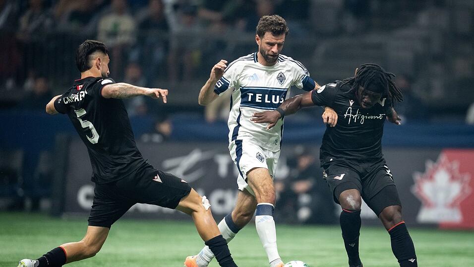 Thomas Müller startet mit den Vancouver Whitecaps in die Playoffs. Thomas Müller startet mit den Vancouver Whitecaps in die Playoffs.