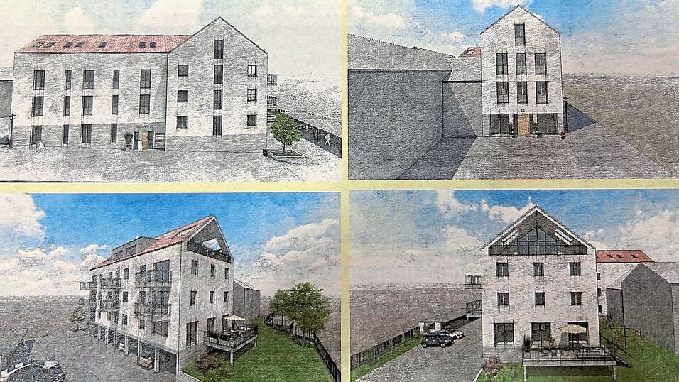 Der Planungsentwurf des Ersatzneubaus am Stadtplatz 32.