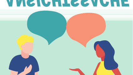 Diana Binder und Dr. Gerhard Hopp unterhalten sich &uuml;ber Weihnachten und dessen Br&auml;uche.