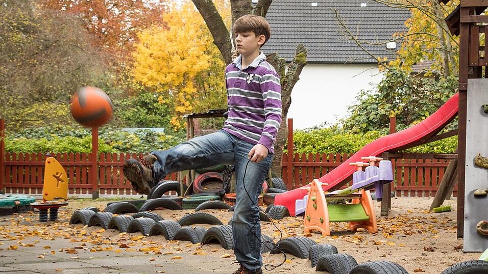 Fußball spielen macht Kindern Spaß und hält sie gesund.
