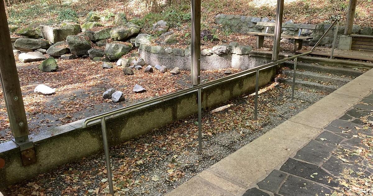 Kneippbecken in Cham liegt (vorübergehend) auf dem Trockenen