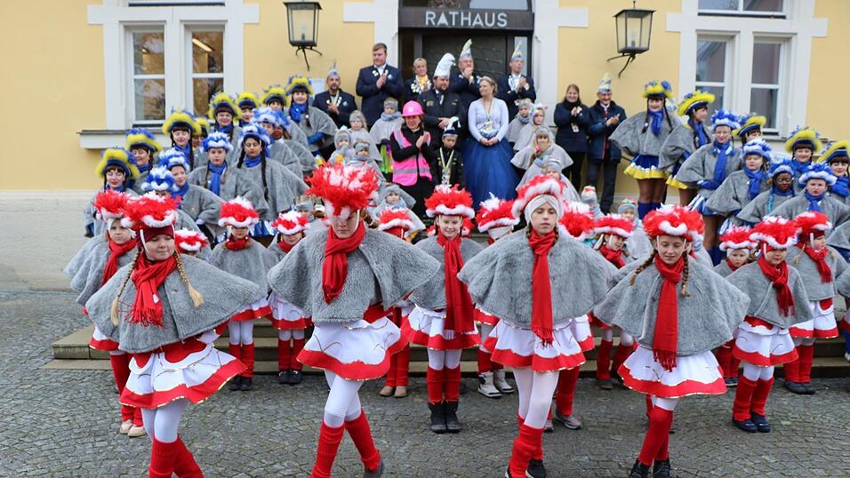 Die Kindergarde zeigte eine perfekte Performance.