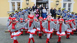 Die Kindergarde zeigte eine perfekte Performance.