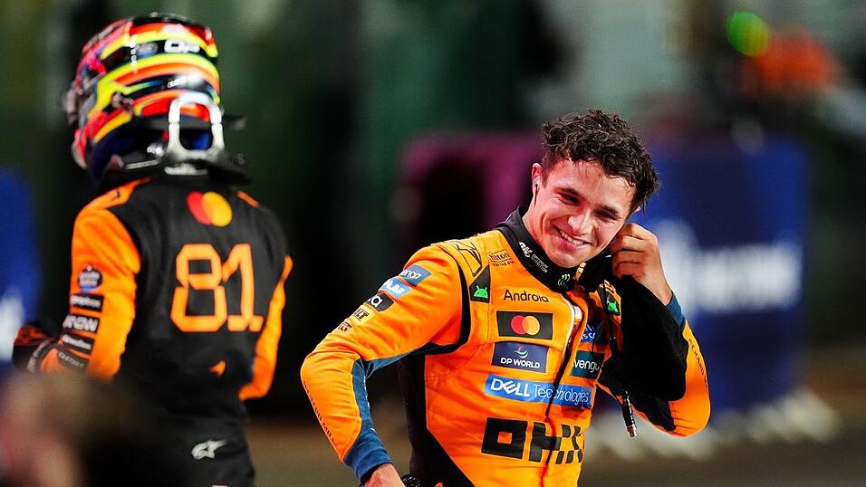 Hat Lando Norris nach dem Rennen in Katar auch gut lachen?