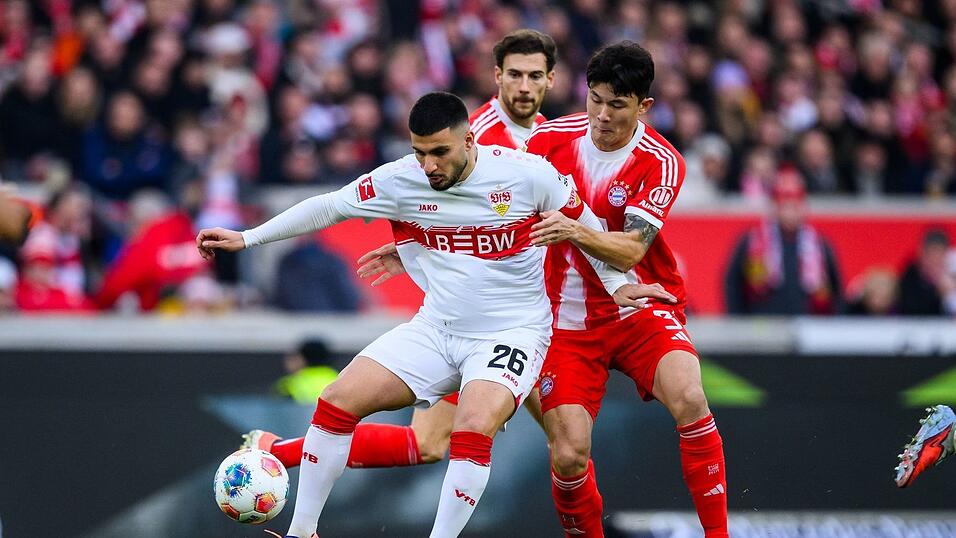 Stuttgarts Stürmerstar Deniz Undav (l.) blieb diesmal ohne Treffer. Stuttgarts Stürmerstar Deniz Undav (l.) blieb diesmal ohne Treffer.