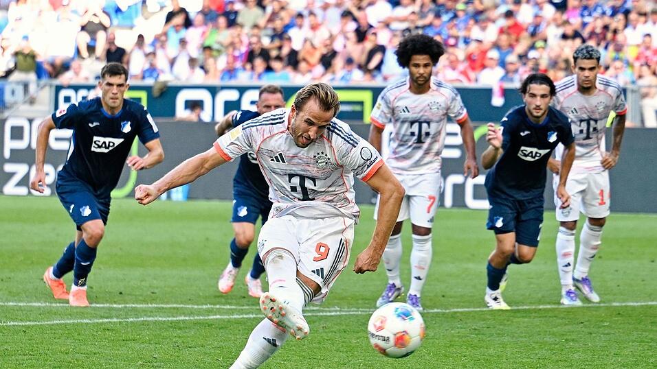 Kane trifft per Elfmeter.