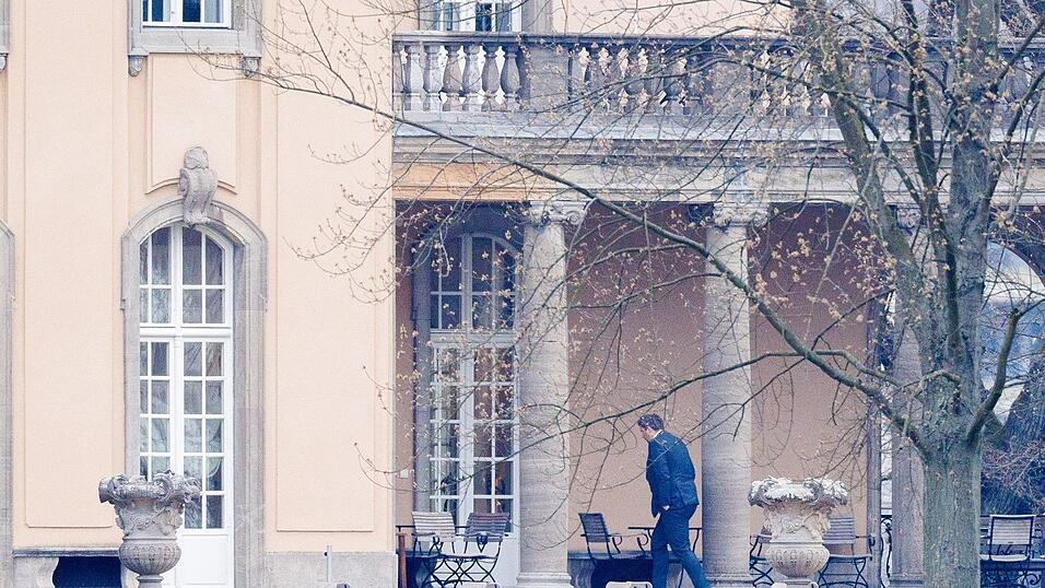 In der Villa Borsig ging das Kabinett bereits im Herbst in Klausur.
