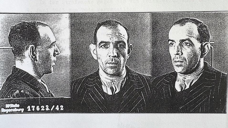 Nur wenige Bilder gibt es von Josef Bollwein. Mit einem Rad an der Donau im Mai 1938. Bollwein beim Familienpicknick 1940. Und die Aufnahmen der Gestapo nach der Festnahme 1942.