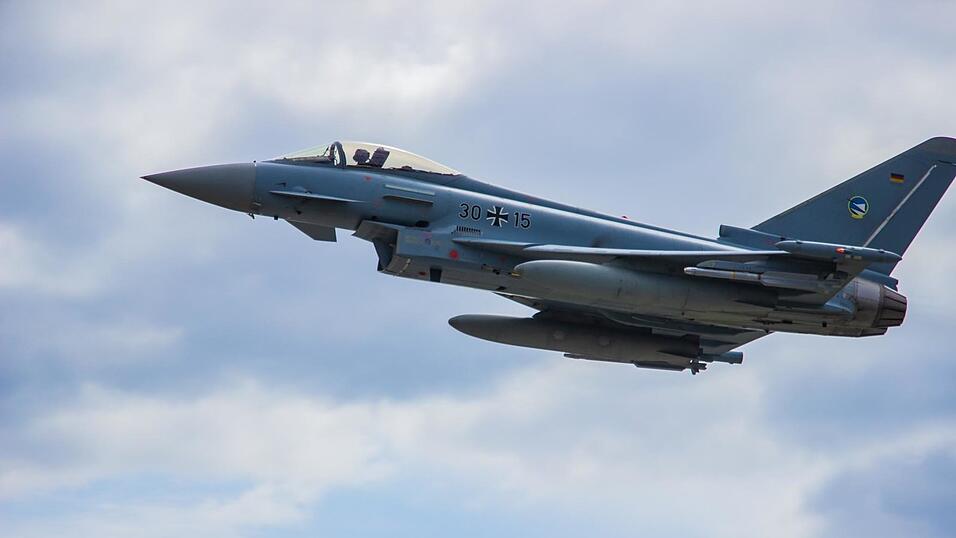 Der Eurofighter ist Neuburgs jüngstes, fliegendes Waffensystem.