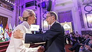 Alice Weidel war am Wochenende unter den Ehreng&auml;sten von FP&Ouml;-Chef Herbert Kickl.