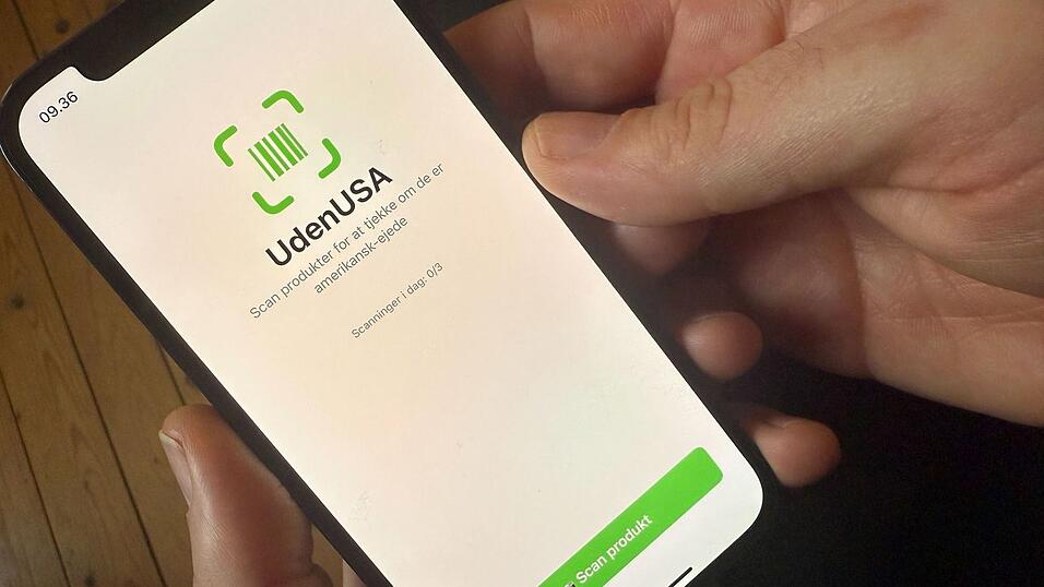 Boykott per Barcode: Eine App zeigt Dänen, welche Produkte im Supermarkt aus den USA kommen. Boykott per Barcode: Eine App zeigt Dänen, welche Produkte im Supermarkt aus den USA kommen.