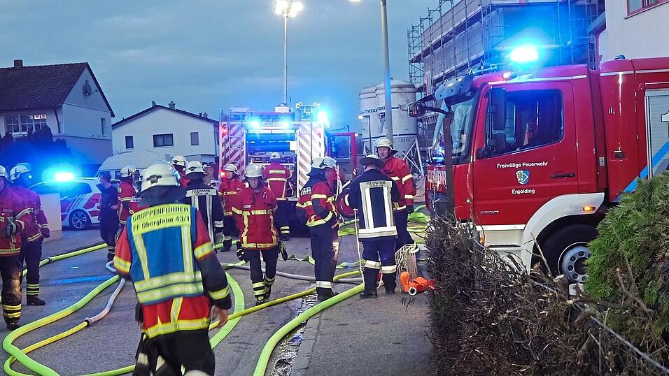 Bei der Gemeinschafts&uuml;bung mussten alle Handgriffe sitzen - mit Erfolg.