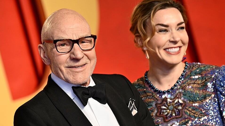 Patrick Stewart und seine Frau Sunny Ozell.