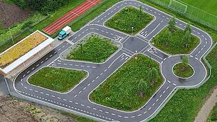 Auf dem neuen Verkehrsgarten der Stadt Am Petersw&ouml;hrd beim Turmair-Gymnasium findet am Samstag, 5. Juli, eine gro&szlig;e Verkehrssicherheitsaktion von Polizei, Kreisverkehrswacht und Stadtverwaltung statt.