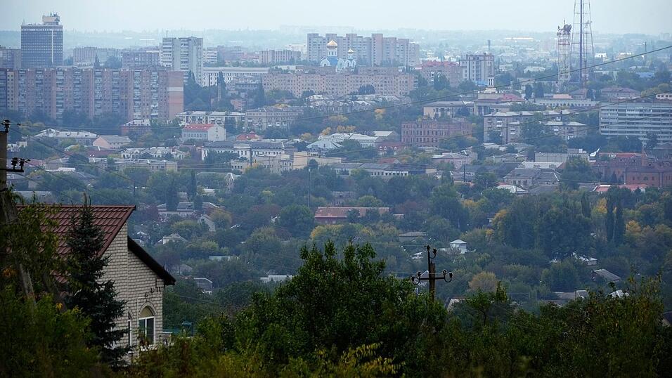 Wie die ukrainische Stadt Luhansk ist fast das gesamte gleichnamige Gebiet von Russland besetzt. (Archivbild) Wie die ukrainische Stadt Luhansk ist fast das gesamte gleichnamige Gebiet von Russland besetzt. (Archivbild)