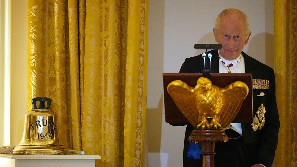 Die Glocke war einst auf dem U-Boot HMS &laquo;Trump&raquo; im Einsatz.