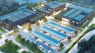 Das neue Zoll-Einsatztrainingszentrum Kümmersbruck soll - wie alle anderen auch - in den Außenanlagen viel grüne Fläche erhalten. Das neue Zoll-Einsatztrainingszentrum Kümmersbruck soll - wie alle anderen auch - in den Außenanlagen viel grüne Fläche erhalten.