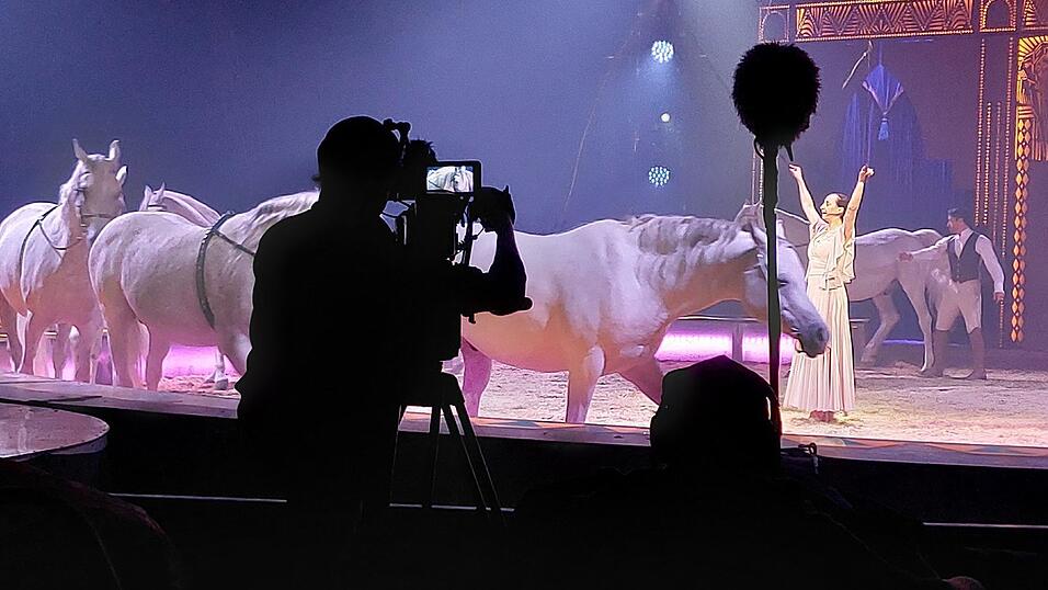 Für RTL entsteht eine kleine Serie über den Zirkus. Deshalb wurde auch in Landau gefilmt. Für RTL entsteht eine kleine Serie über den Zirkus. Deshalb wurde auch in Landau gefilmt.
