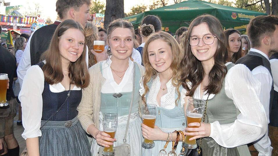 Viele Landshuter feierten am Freitag auf der Dult.&nbsp;