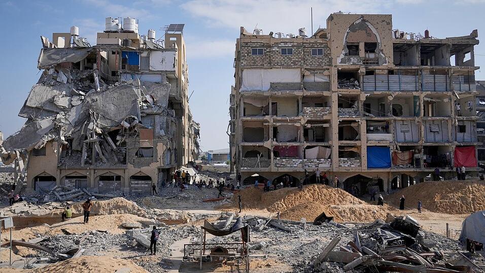 Die Suche nach weiteren Geisel-Leichen gestaltet sich laut der Hamas extrem schwierig. (Archivbild)
